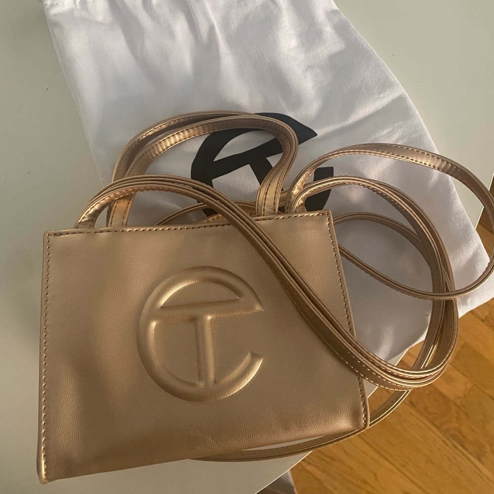Copper telfar bag